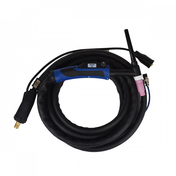 Зварювальний пальник TIG ABICOR BINZEL ABITIG 26 GRIP BIS-59, 4 м, 35-50