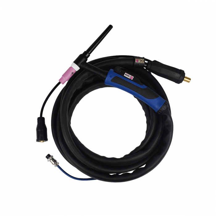 Зварювальний пальник TIG ABICOR BINZEL ABITIG 26 GRIP BIS-59, 4 м, 35-50