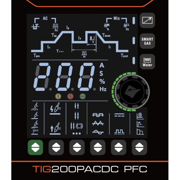Апарат аргонодугового зварювання Jasic TIG-200P AC/DC PFC (E2S22) EVO20