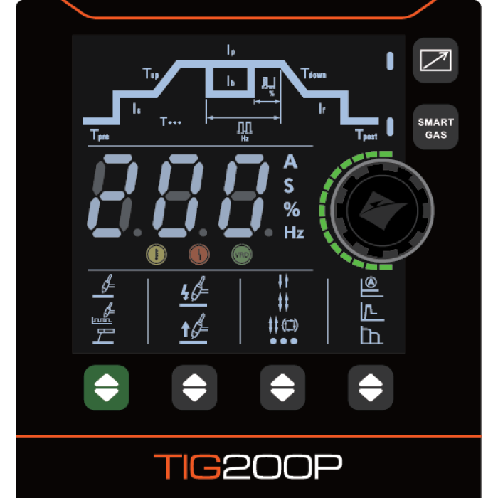 Апарат аргонодугового зварювання Jasic TIG-200Р (W2S52) EVO20