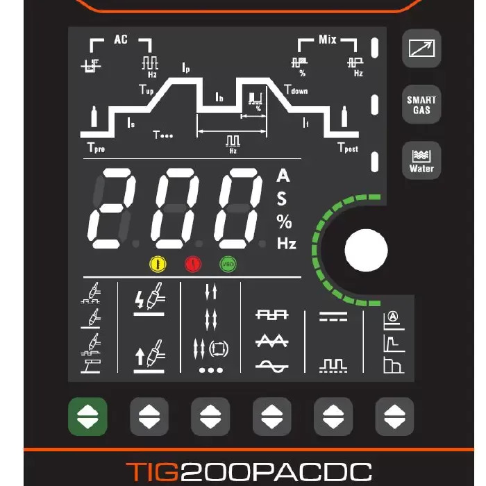 Апарат аргонодугового зварювання Jasic TIG-200Р AC/DC (E2S12) EVO20