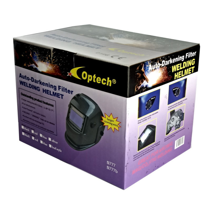 Маска сварочная Optech S777B