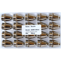 Оригинальное сопло CUT 60 (AG60, SG-55, ) Ø 0.8 mm высокого качества 20 шт