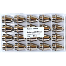 Оригинальное сопло CUT 60 (AG60, SG-55, ) Ø 1.0 mm высокого качества 20 шт